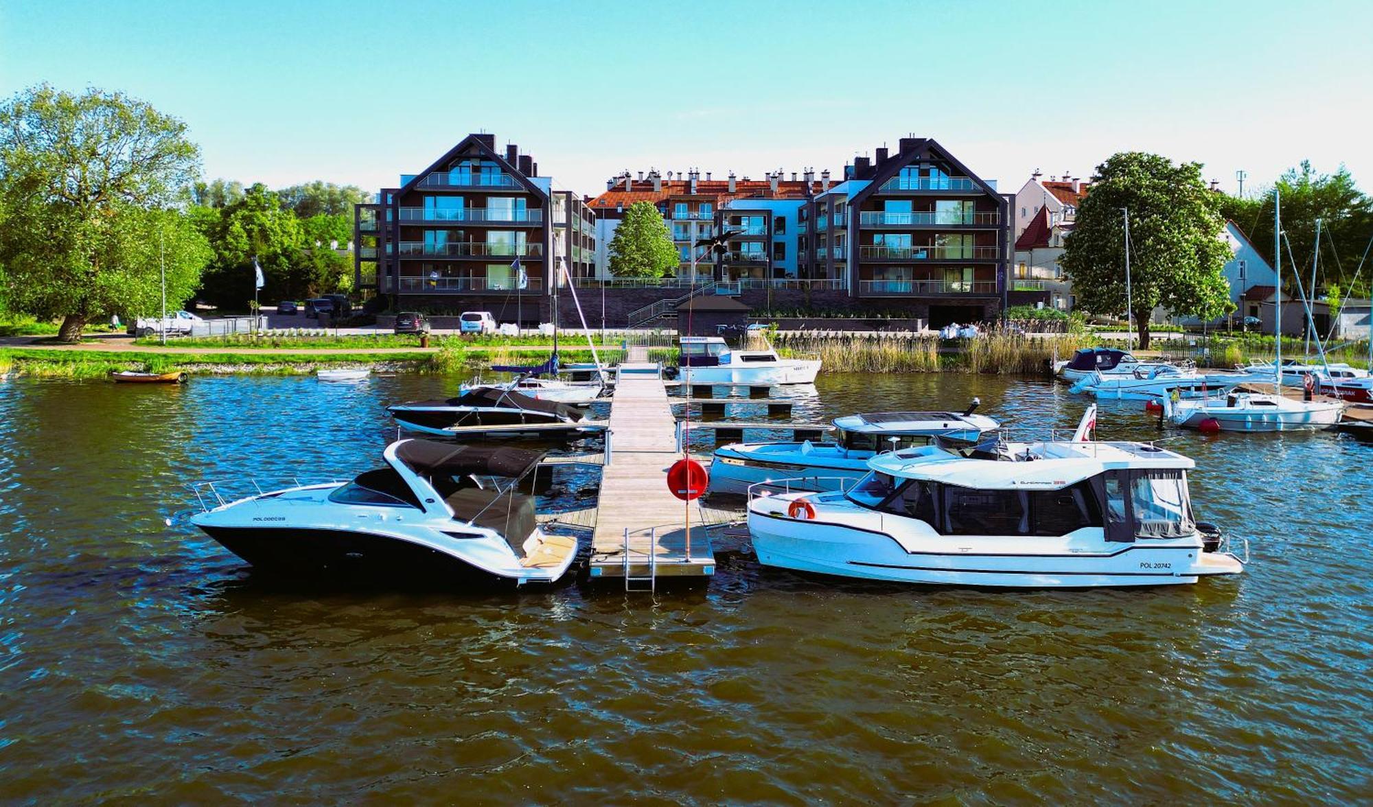 Marina Ostroda III - Widok Na Jezioro, Podziemny Garaz, Winda, Klimatyzacja, Wanna I Prysznic, 2 Lazienki, Lux Exterior photo