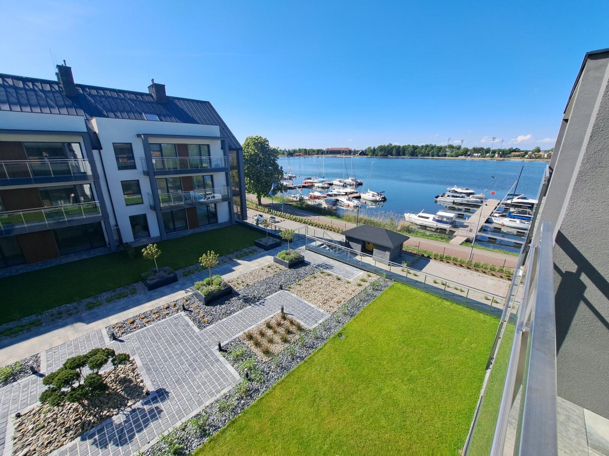 Marina Ostroda III - Widok Na Jezioro, Podziemny Garaz, Winda, Klimatyzacja, Wanna I Prysznic, 2 Lazienki, Lux Exterior photo